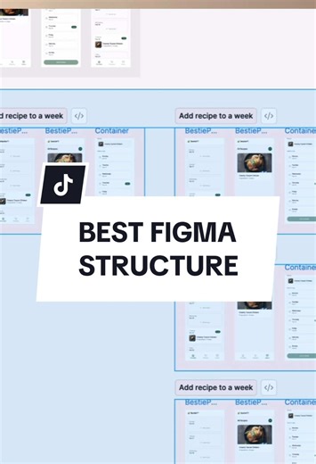 Tidy your @figma file! 🧽🫧5 easy tips to increase speed and clarity on your product teams; each feature gets a page, pages are organised by sprint, put dev ready designs into „in build”, use red for unhappy user journey paths and connect to jira for less context switching. If you’re a ux designer this will speed you up! Day in the life of a ux designer How to organise design file design project #uiux #uidesign #figma