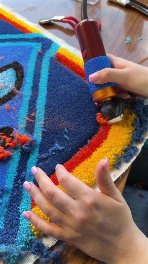 Handmade Tufting: Most Satisfying Custom Rug Process