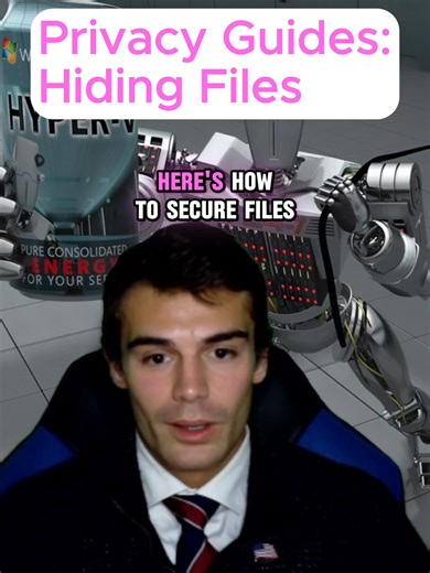 Privacy Guide: how to secure files in a way where can't be proven to exist #privacy #tech #surveillance #cybersecurity #fyp #news