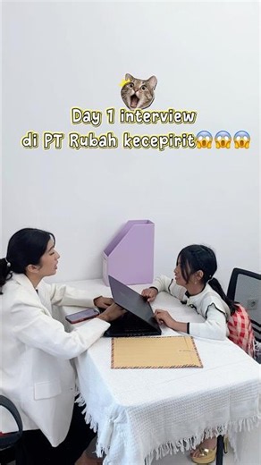 DAY 2 DISTA TRIES APPLYING FOR A JOB AT PT RUBAH KECIPIRIT 😅 #viralvideo #viralvideos