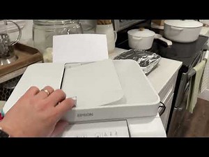 Epson Printer Test ET-4800 print scan and copy