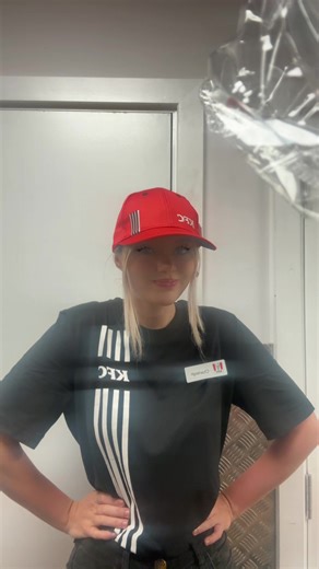 Excited Reaction to New KFC Uniform | Funny Fast Food Worker Moment
