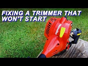 Fixing A Homelite Trimmer That Won't Start