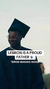 3.1M views · 98K reactions | LeBron James celebrated at Bryce's high school graduation (via 3rdeyezay/IG) | Yahoo Sports | Facebook