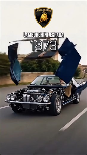 Classic Lamborghini Models Evolution (1964 - 1975) | AI Visuals #carevolution #mercedesbenz