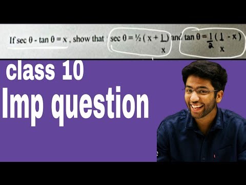 Class 10th trigonometry question by Shobhit nirwan 🔥🔥