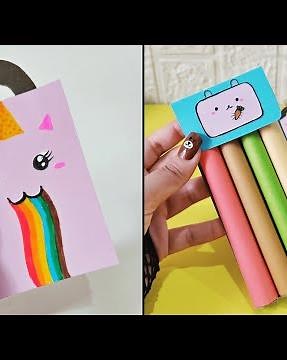 How to make cute crafts || Cute paper crafts