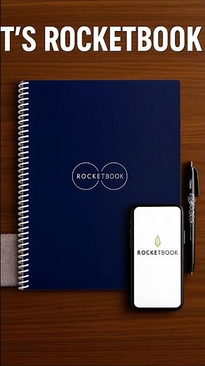 The Smart Notebook You Can Use Forever 📓✨ #Rocketbook