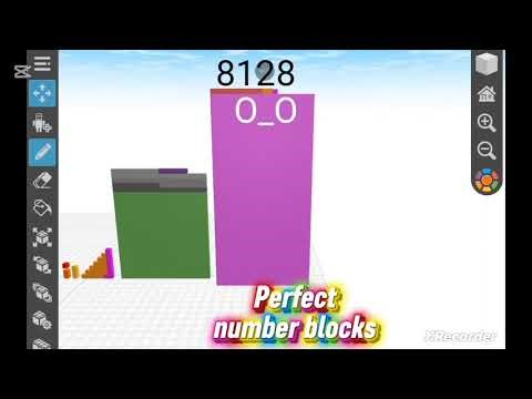 Perfect number blocks band better version. #numberblocks