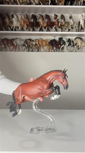 Breyer Custom Show Jumper #breyer #horse #model #sculpture #paint #artist #art #deejaybe