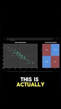 What Is A Covariance Matrix? #coding #python #machinelearning