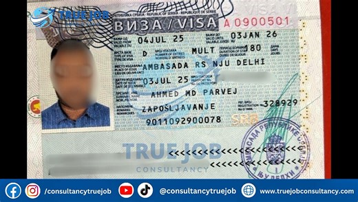  Proud moment for True Job Consultancy! We’ve successfully secured...