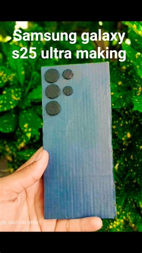 cardboard Samsung Galaxy S 25 ultra making in 40 sec #shorts