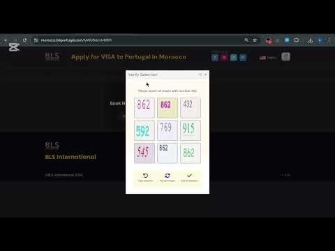 Portugal Visa Appointment Bot – BLS Morocco 2026 ✅