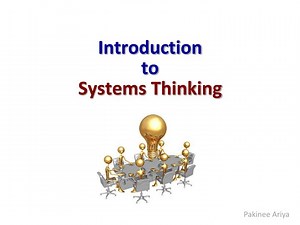 Introduction to Systems Thinking - SlideServe