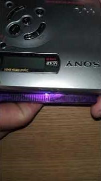 Minidisc Sony MZ-R501 MDLP - recording test