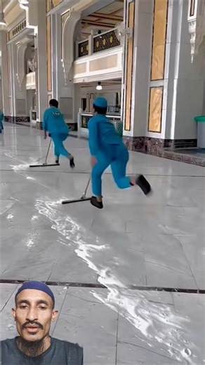 Great Working | Cleaning Makkah | Tasbih Song | #shortvideo #love