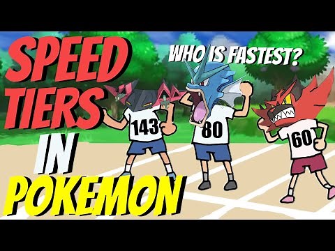 Learn SPEED TIERS in Pokemon and improve FASTER | Competitive Pokemon EXPLAINED