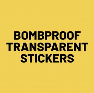 See through the clutter with clear stickers from Sticky Brand! 🌈 These transparent designs let your artwork shine through, creating a seamless look on any surface. Add a touch of clarity to your branding with Sticky Brand clear stickers. 🌟 https://thestickybrand.com/collections/custom-stickers/products/clear-stickers #stickybrand #customstickers #stickercommunity #stickerdesigns #waterproof #clearstickers #transparentstickers | The Sticky Brand