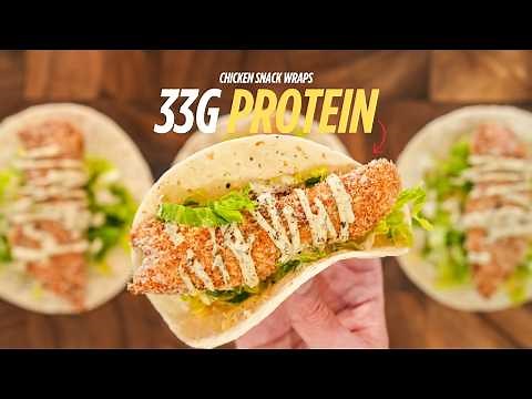 HIGH PROTEIN Chicken Wraps That Will Make Your Life Easier
