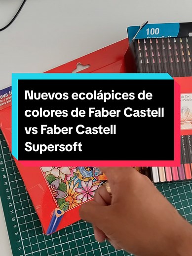 Nuevos ecolápices de colores de Faber Castell vs Faber Castell Supersoft ✏️ Está prueba es ideal para los que quieren elegir entre ambas presentaciones de la marca Faber Castell 👍🏻 Tienes mis pruebas en papel blanco, negro y con tono Kraft 😊 sígueme y comparte el video ❤️ #dibujosdelguille #fabercastellperu #fabercastell #fabercastellsupersoft #utilesescolares #materialesdedibujo #materialesdearte #lapicesdecolores