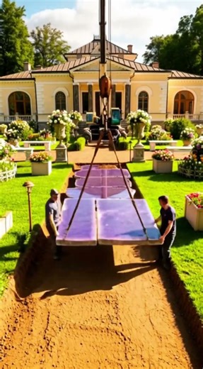 luxury amethyst sidewlak transformation💎 #reconstruction #timelapse #craftsmanship #ytshorts