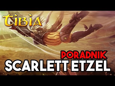 HOW TO KILL SCARLET QUICKLY AND EASILY - Tibia - Scarlett Etzel Boss Guide