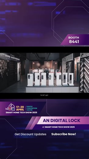 Unlock the Power of Heroes with AN Digital Lock x Marvel! 🦸‍♂️💥 Step into the future of home security with a Marvel-themed digital lock that combines cutting-edge technology with iconic superhero style. 🏡⚡ Feel the strength of Iron Man, Captain America, and more every time you lock and unlock your door! 🔑🚀 📍 Visit us at Booth 8441 during the Smart Home Tech Show 2025 and bring home the ultimate security at your door! 🔥🔐 Sign up for more updates! https://smarthometechshow.com.sg/digital-b