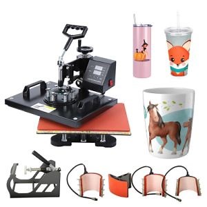 [Hot Item] Sublimation Heat Press Machine Manual T-Shirt Mug Plate Base Hat Heat Transfer Machinery