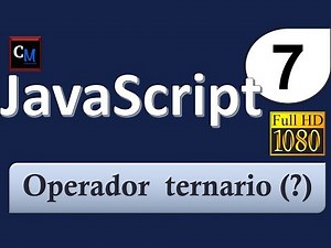 Curso de Javascript desde cero 07 - Operador ternario