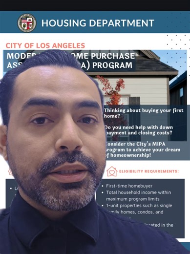 Here are 3 programs for first time home buyers in cali and los angeles specifically ! lets work on it, give me a call so I can explain in detail how it works. #investment #goals #realestate #family #losangeles