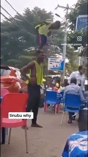 Poor man picking the struggle | Plastic boy