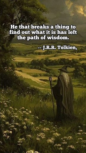 Gandalf best line ever//#quotes #fiction #literature #wisdom