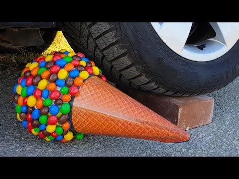 Extreme ASMR Tire Crushing Experience 🚗💥 | Oddly Satisfying Visuals