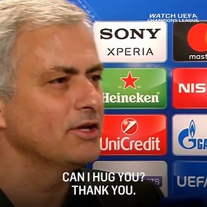 79K views · 665 reactions | "Can I hug you?"  It was a rollercoaster night of interviews for BT Sport and Jose Mourinho. In the end we hugged it out  | TNT Sports Football | Facebook