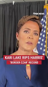 'LIVING THE NIGHTMARE': Senate candidate Kari Lake (R-AZ) tears into Vice President Harris on the border crisis and says voters in Arizona "want America first." | Fox News