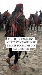 A clip shared by a journalist regarding a “military manoeuvre” by the Taliban has created a stir online. The clip, which was posted by Abdulhaq Omeri on 25 April shows a convoy of Taliban vehicles going forward on an empty street. One of the members falls from a jeep. He then gets up, picks his gun and runs forward towards the vehicle he was in. The clip was shared with the caption “Taliban military maneuver.” Video: twitter/AbdulhaqOmeri #ViralVideo #TalibanVideo #Afghanistan | Firstpost