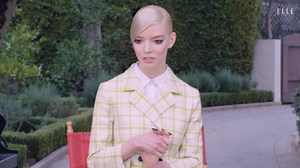 Anya Taylor-Joy Is Like a Divine Vision in This Sheer Margiela Cape Dress