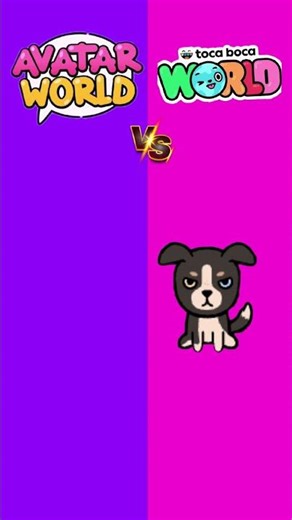 Choose your favorite pet Toca Boca vs Avatar World #tocaboca #avatarworld