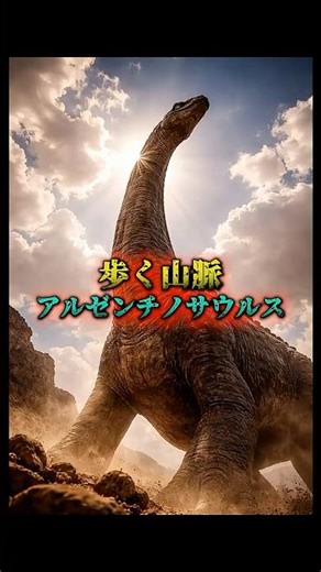 巨大恐竜「アルゼンチノサウルス」 #dinosaur #jurassicworld #shorts