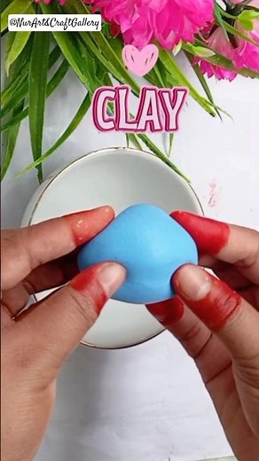 Clay With Toothpaste 😱 #Shortvideo #diy #viralvideo #asmr #viral2025post