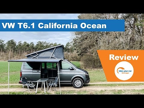 Der VW T6.1 California "Ocean" (2021) Review | take-your-car GmbH