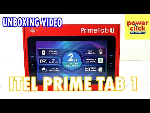 ITEL PRIME TAB 1 - UNBOXING