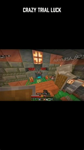 I GOT THIS FROM THE TRIAL CHAMBERS!!! #minecraft #funk