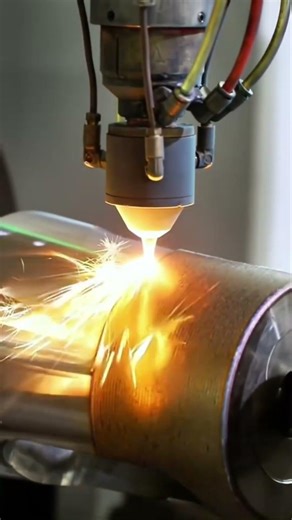 Laser Cladding Surface Hardening for Oil & Gas Plug Valves | #shorts