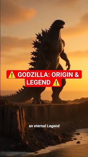 The History of Godzilla in 60 Seconds | Origin of the King of Monsters