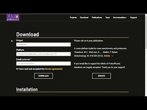 Convert Raw file to mzML format