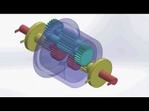 Cletrac differential steering - SolidWorks animation