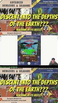 The Beginnings of one of DnDs Greatest Adventures D1 The Descent to the Depths of the Earth