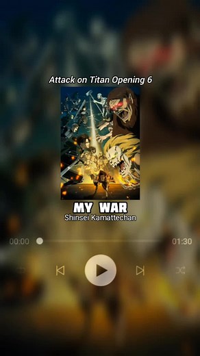 My War - Shinsei Kamattechan: Attack on Titan Opening
